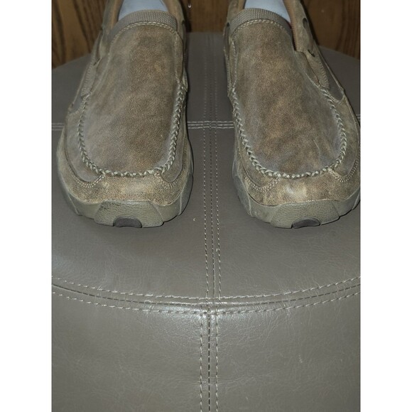 Twisted X MDMS002 Mens Original Slip-On Leather Driving Moc, 13M- Bomber main image 6